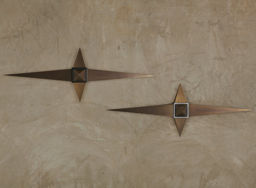 COMPASS SCONCE BY LIKA MOORE