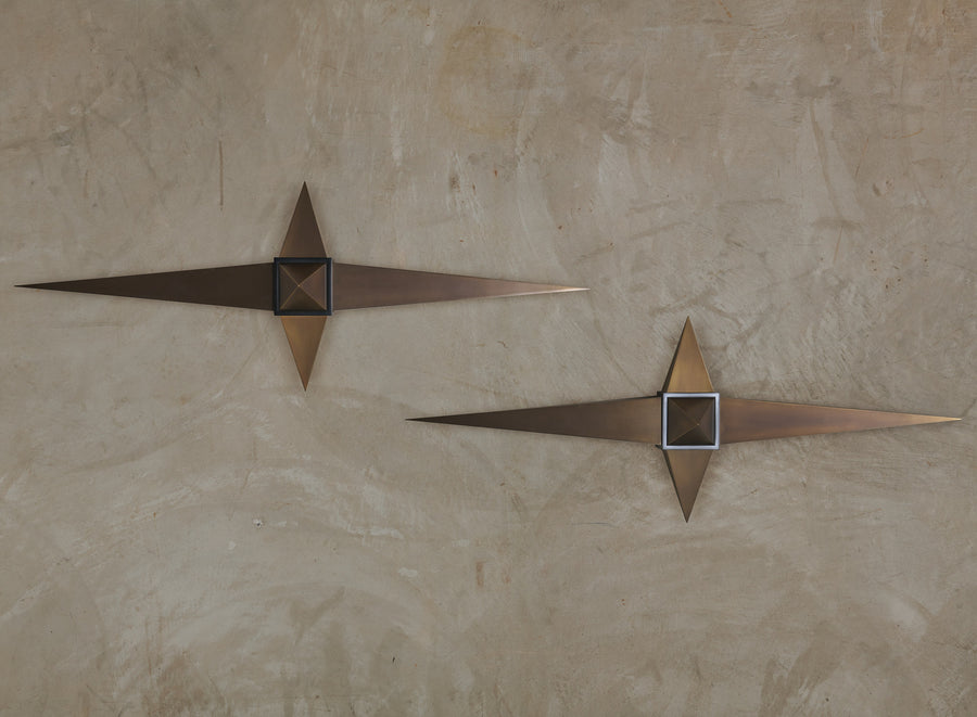 COMPASS SCONCE BY LIKA MOORE