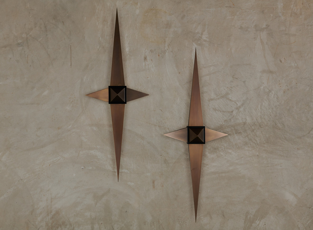 COMPASS SCONCE BY LIKA MOORE