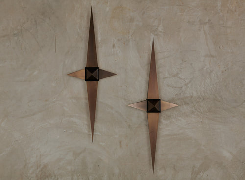 COMPASS SCONCE BY LIKA MOORE