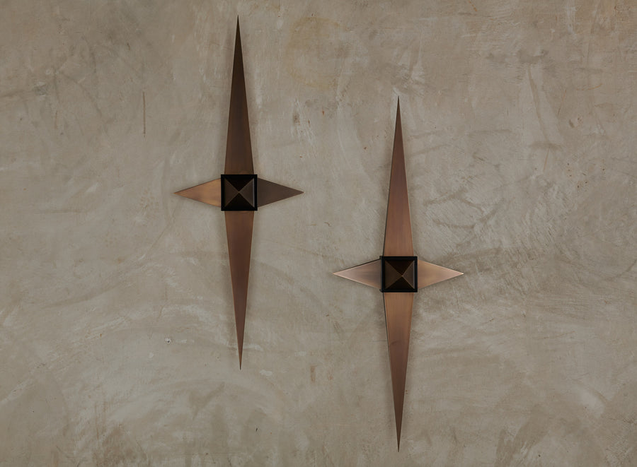 COMPASS SCONCE BY LIKA MOORE
