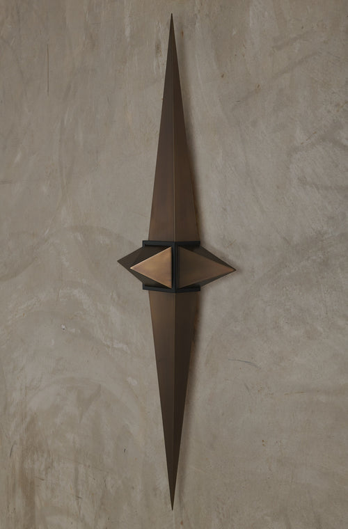 COMPASS SCONCE BY LIKA MOORE