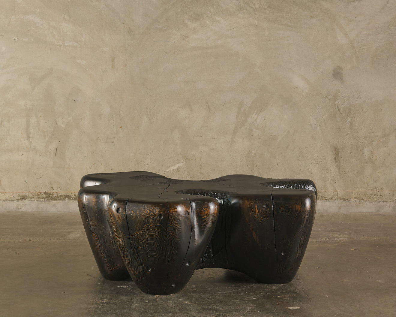 DAN POLLOCK GIANT JUNIPER COFFEE TABLE