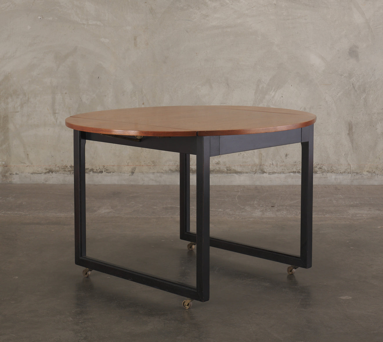 DUNBAR DROP-LEAF WORK TABLE, USA, c1960