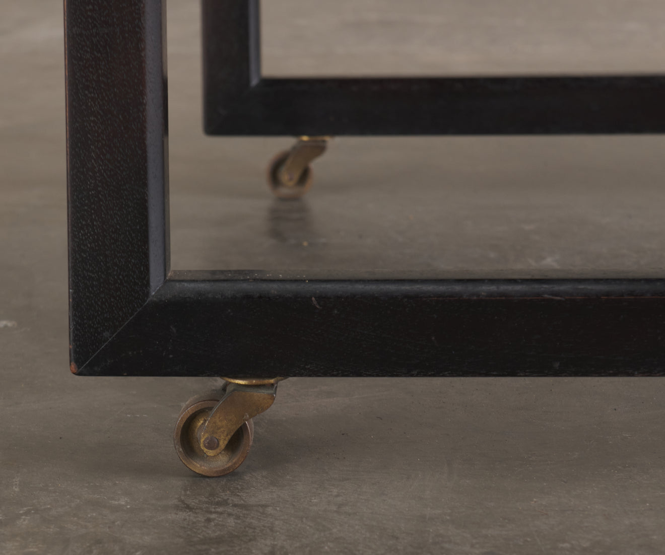 DUNBAR DROP-LEAF WORK TABLE, USA, c1960