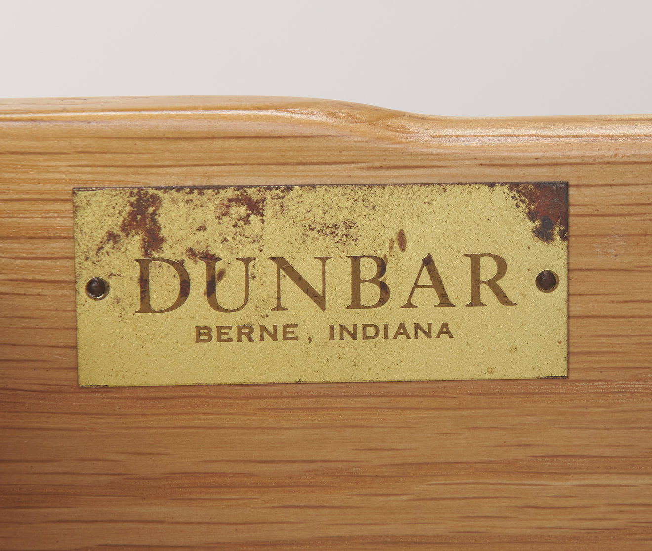 DUNBAR DROP-LEAF WORK TABLE, USA, c1960