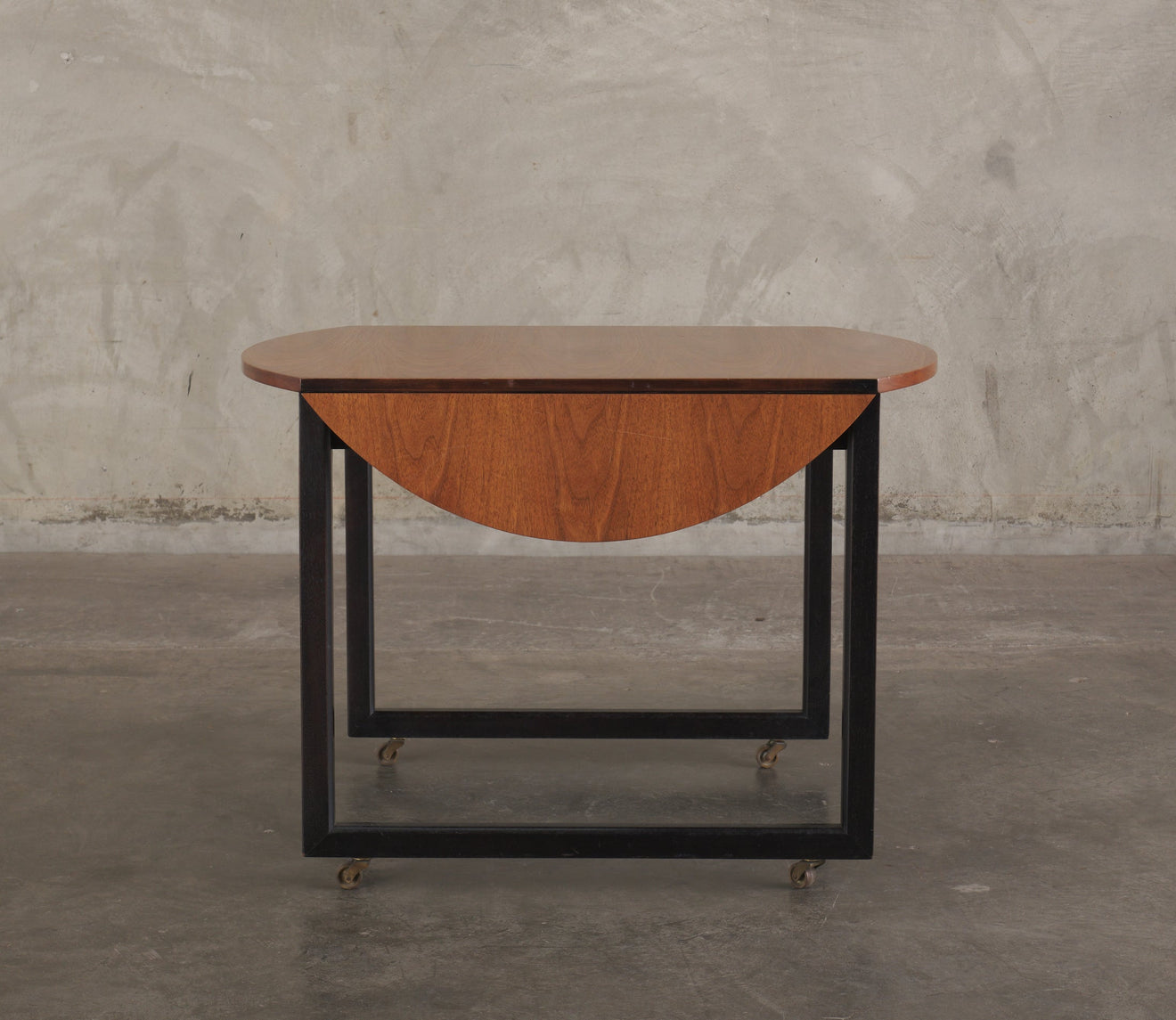 DUNBAR DROP-LEAF WORK TABLE, USA, c1960