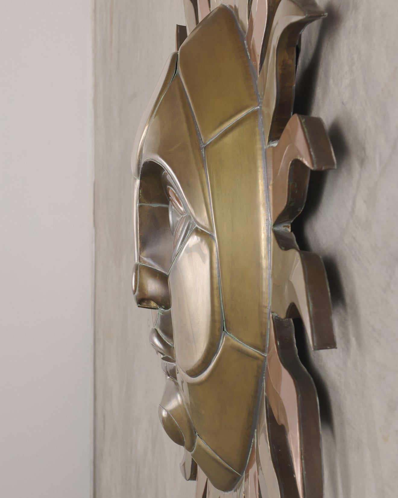 EARLY BUSTAMANTE COPPER AND BRASS SUN