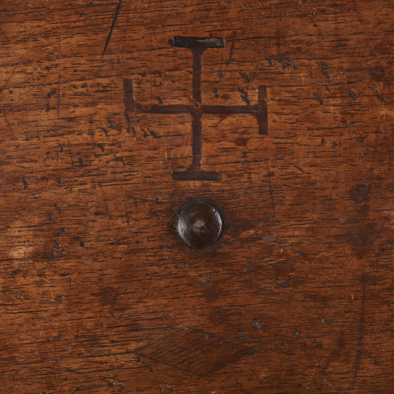 EARLY 19TH C MEXICAN TRUNK