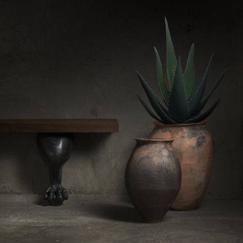 20TH C LARGE OAXACAN URN