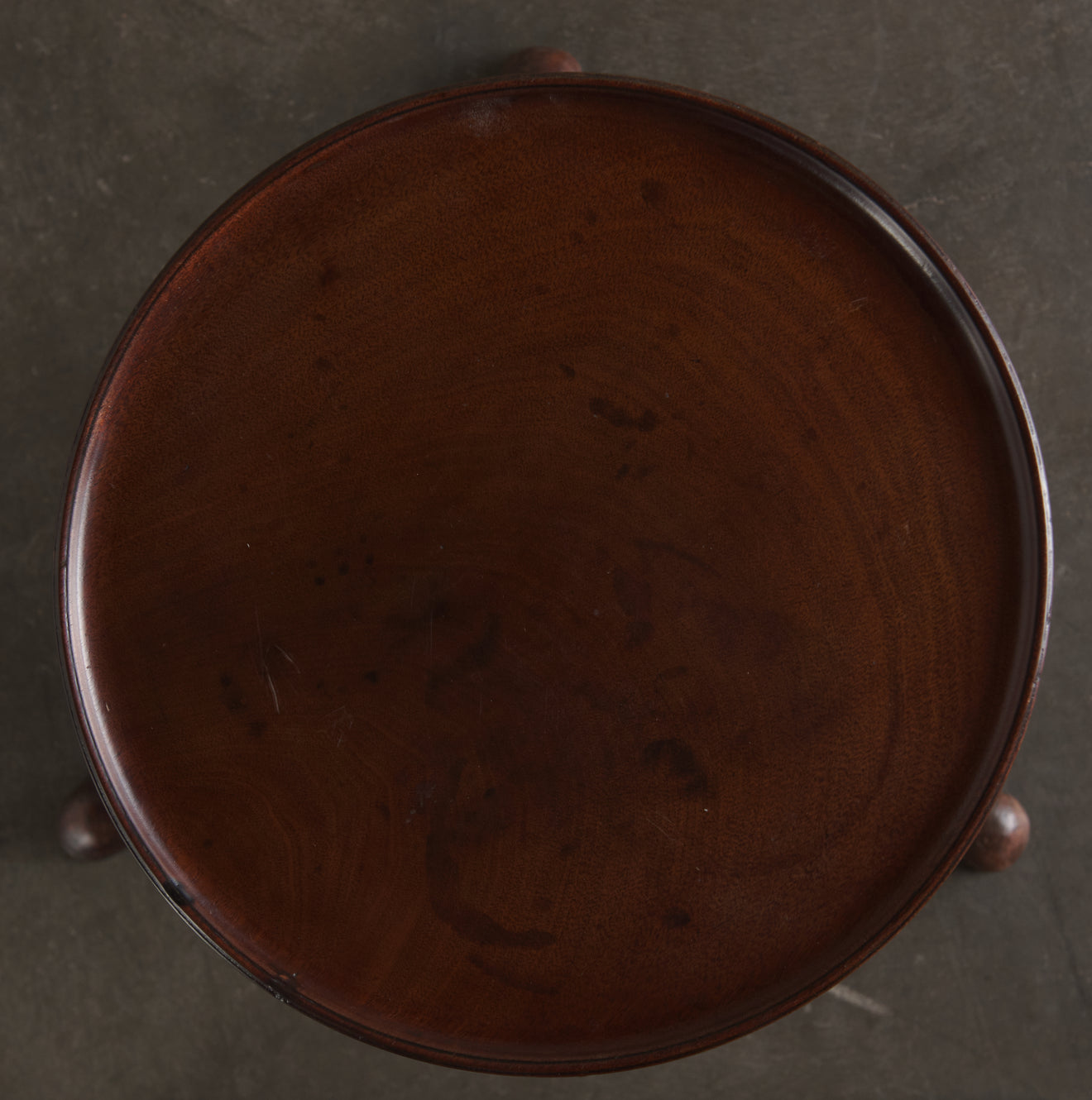 George II mahogany wine table, mid 18th century