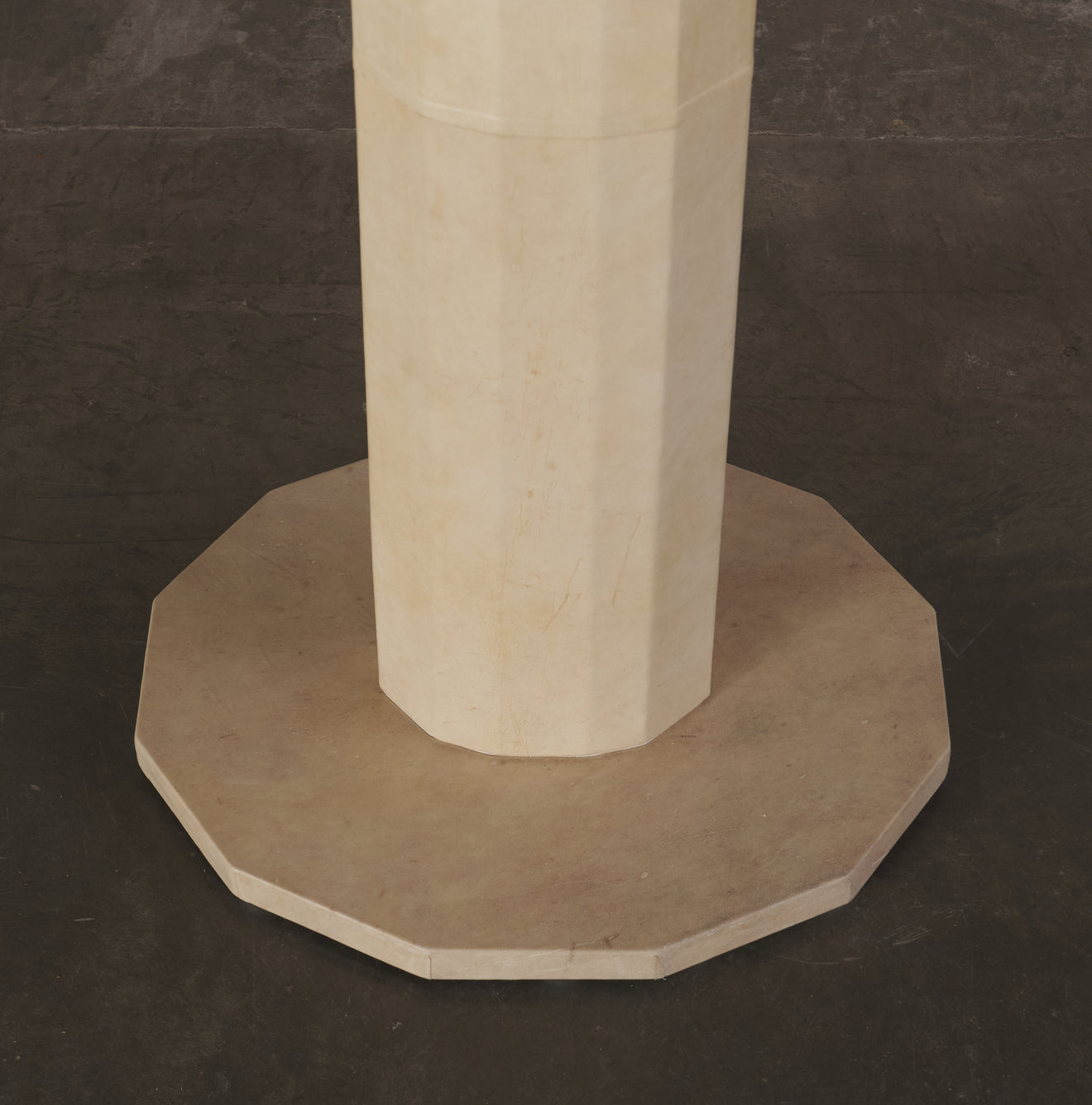 ERNESTO VASQUEZ PARCHMENT FLOOR LAMP