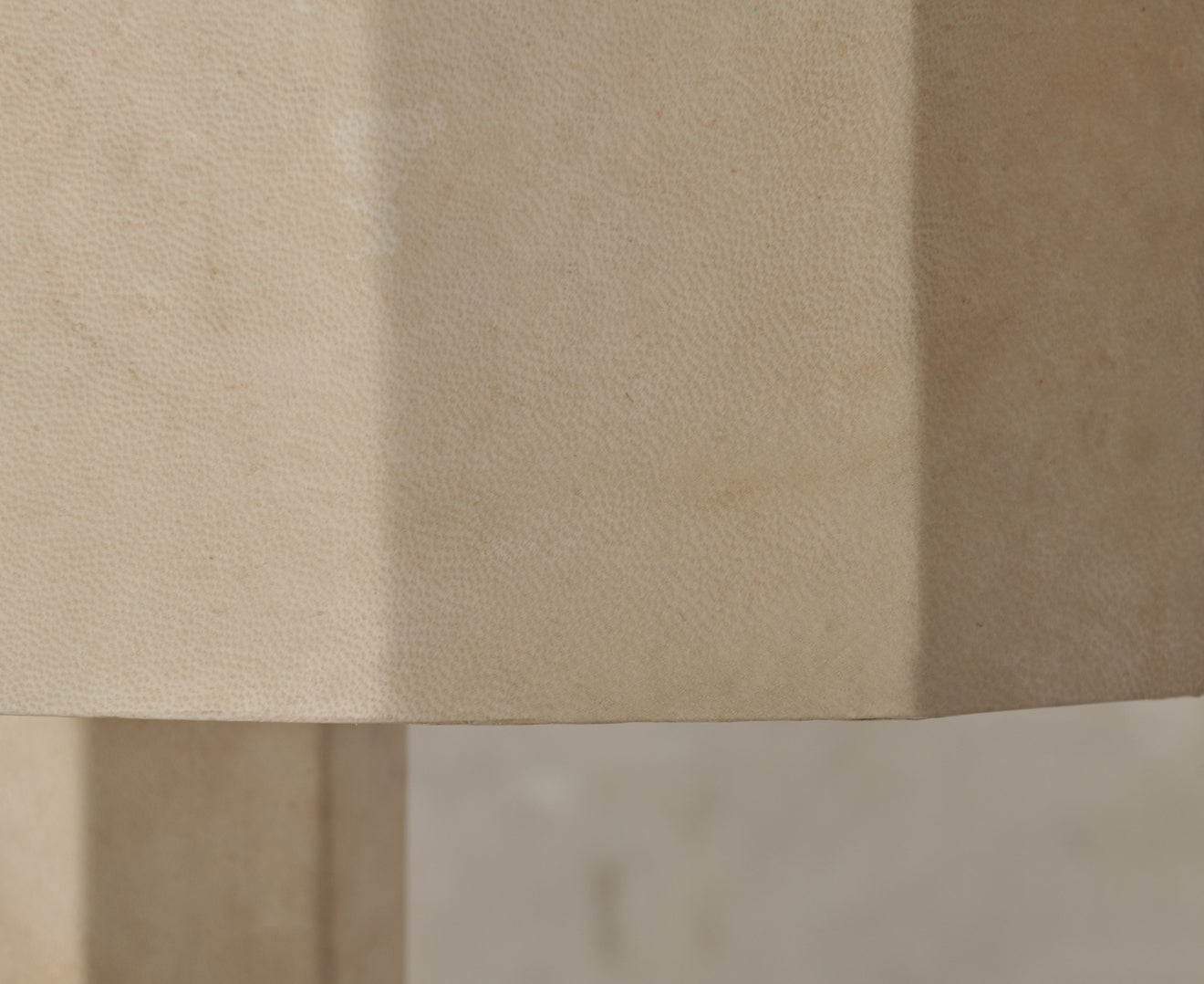 ERNESTO VASQUEZ PARCHMENT FLOOR LAMP