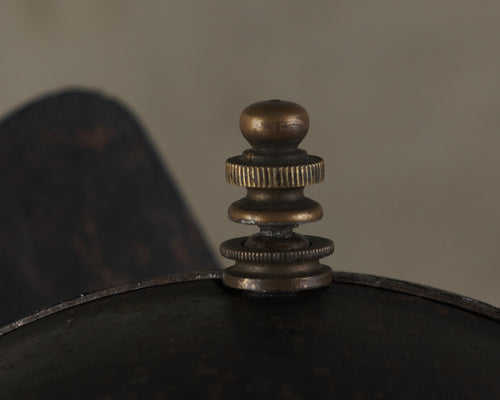 EXTREMELY RARE GERMAN CLOCKWORK BALL FAN, 1890'S