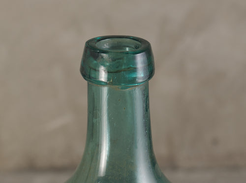 EARLY 20TH C HANDBLOWN 'DAMA JUANA' MEZCAL BOTTLE(S)