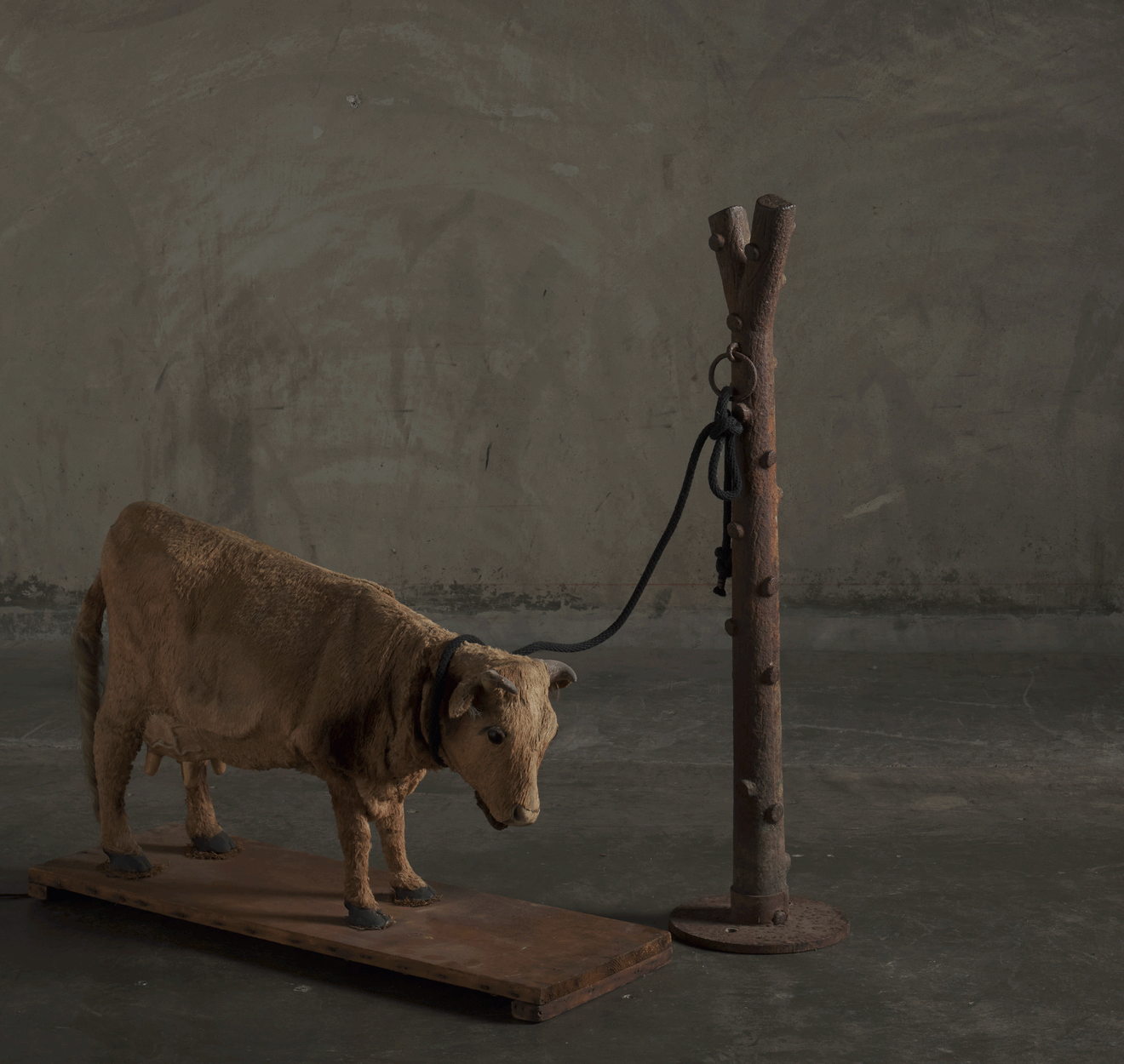 IRON HITCHING POST USA, C1860
