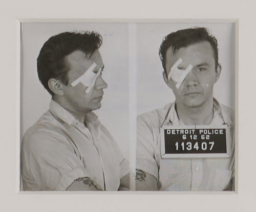 '100 INNOCENT MEN ' COLLECTION OF 100 VINTAGE MUG SHOTS, 1950