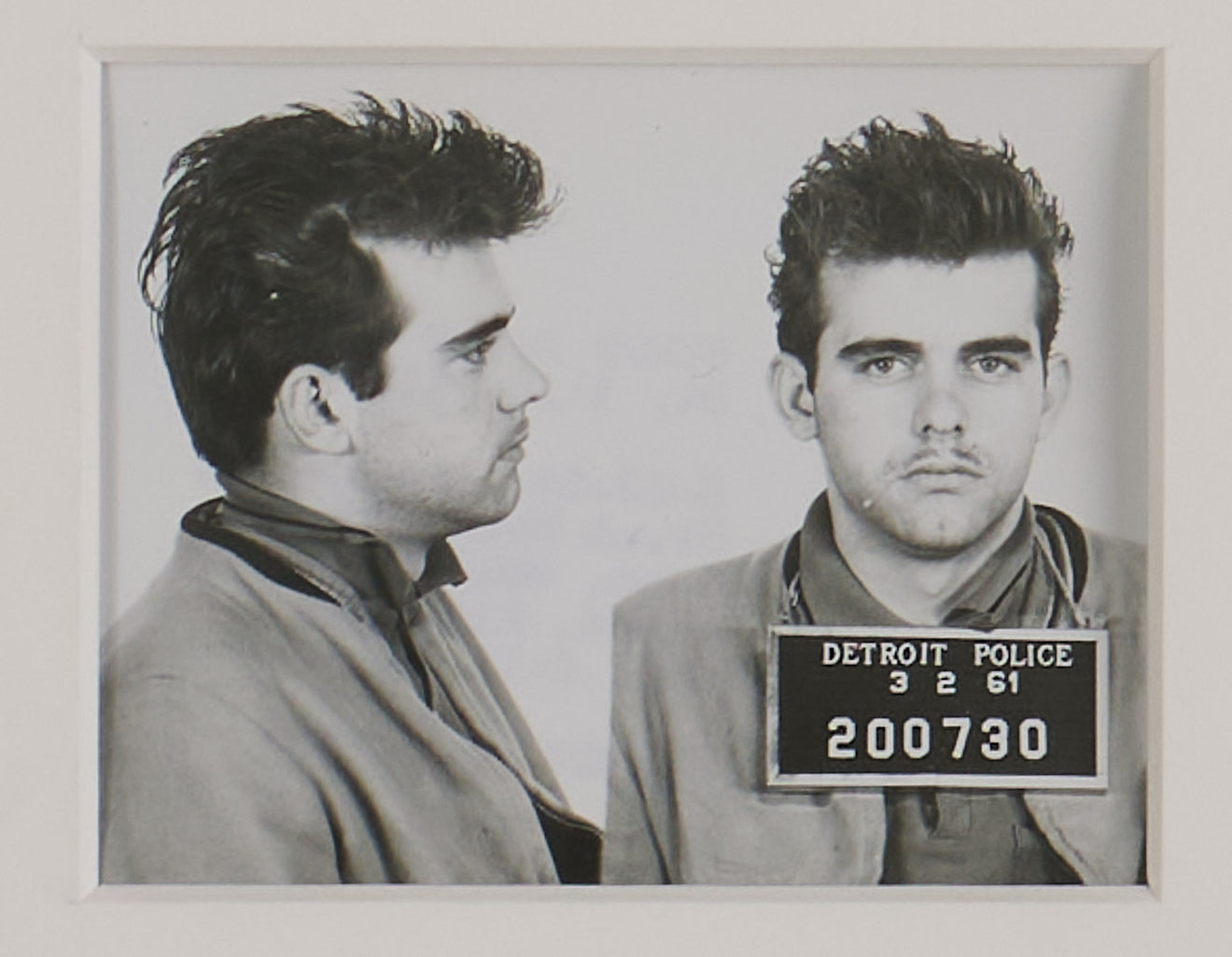 '100 INNOCENT MEN ' COLLECTION OF 100 VINTAGE MUG SHOTS, 1950