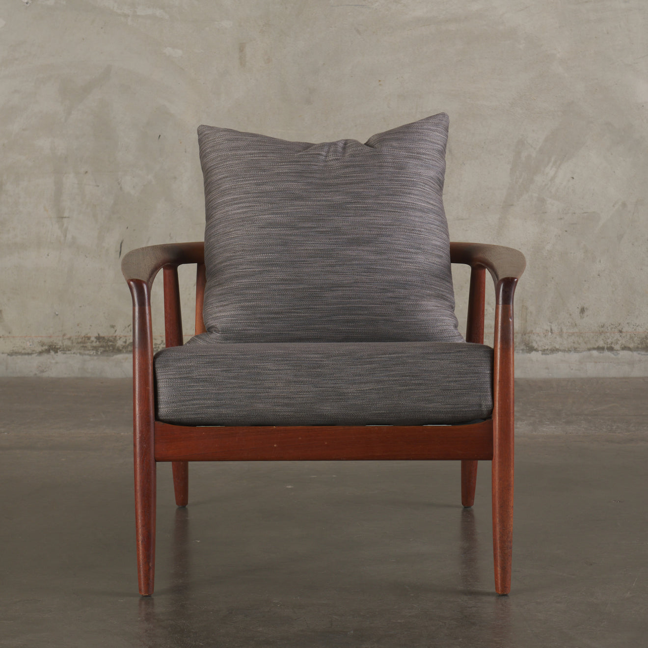 FOLKE OHLSSON FOR DUX (MODEL 72-C) LOUNGE CHAIR, SWEDEN, 1950s