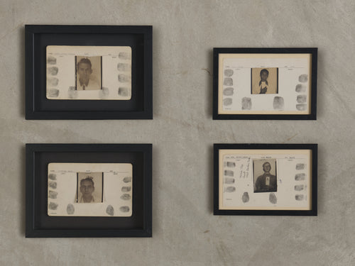FRAMED MUG SHOTS