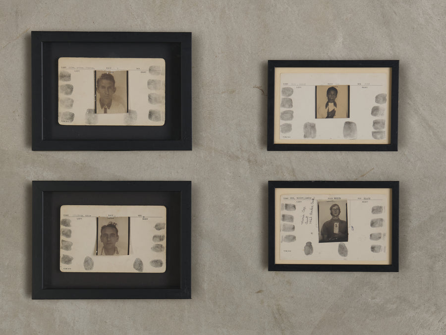FRAMED MUG SHOTS