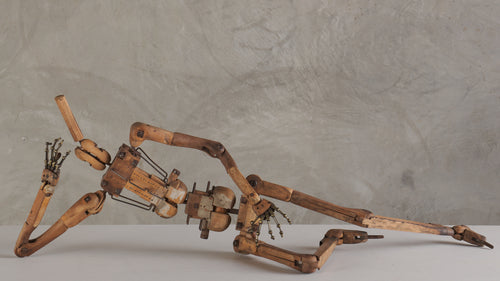 FRANCOIS-PIERRE GUILLOIS (attrib) ARTICULATED ARTIST'S MODEL