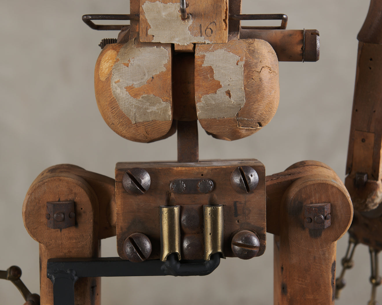 FRANCOIS-PIERRE GUILLOIS (attrib) ARTICULATED ARTIST'S MODEL