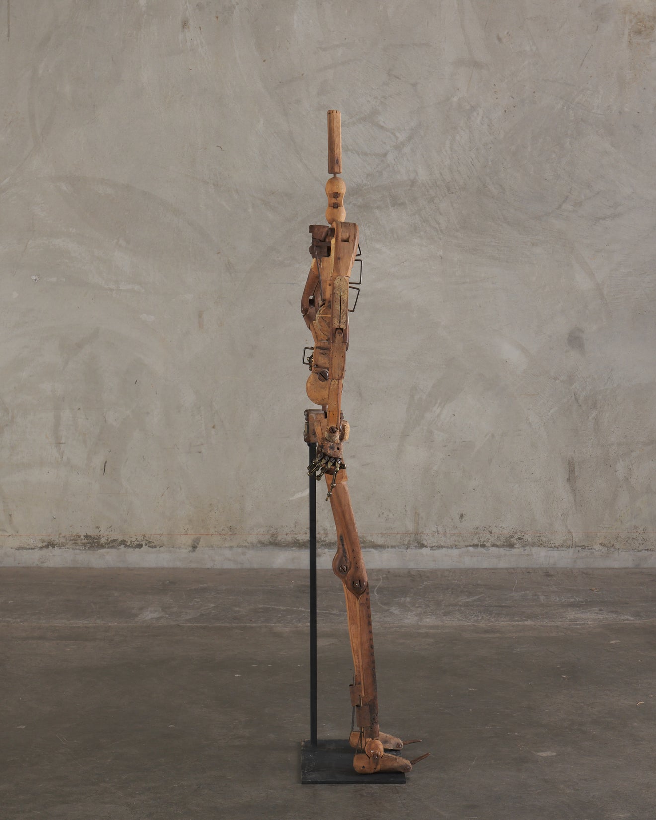 FRANCOIS-PIERRE GUILLOIS (attrib) ARTICULATED ARTIST'S MODEL