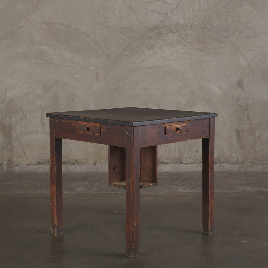 FRENCH RUSTC GAMES TABLE, c1900