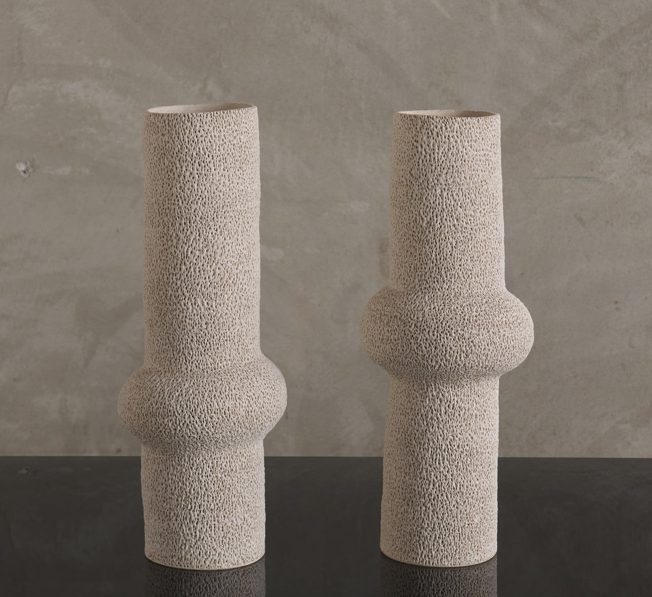 GENARO BARBA HOEPFNER STONEWARE WITH PORCELAIN SLIP AND GLAZED INTERIOR
