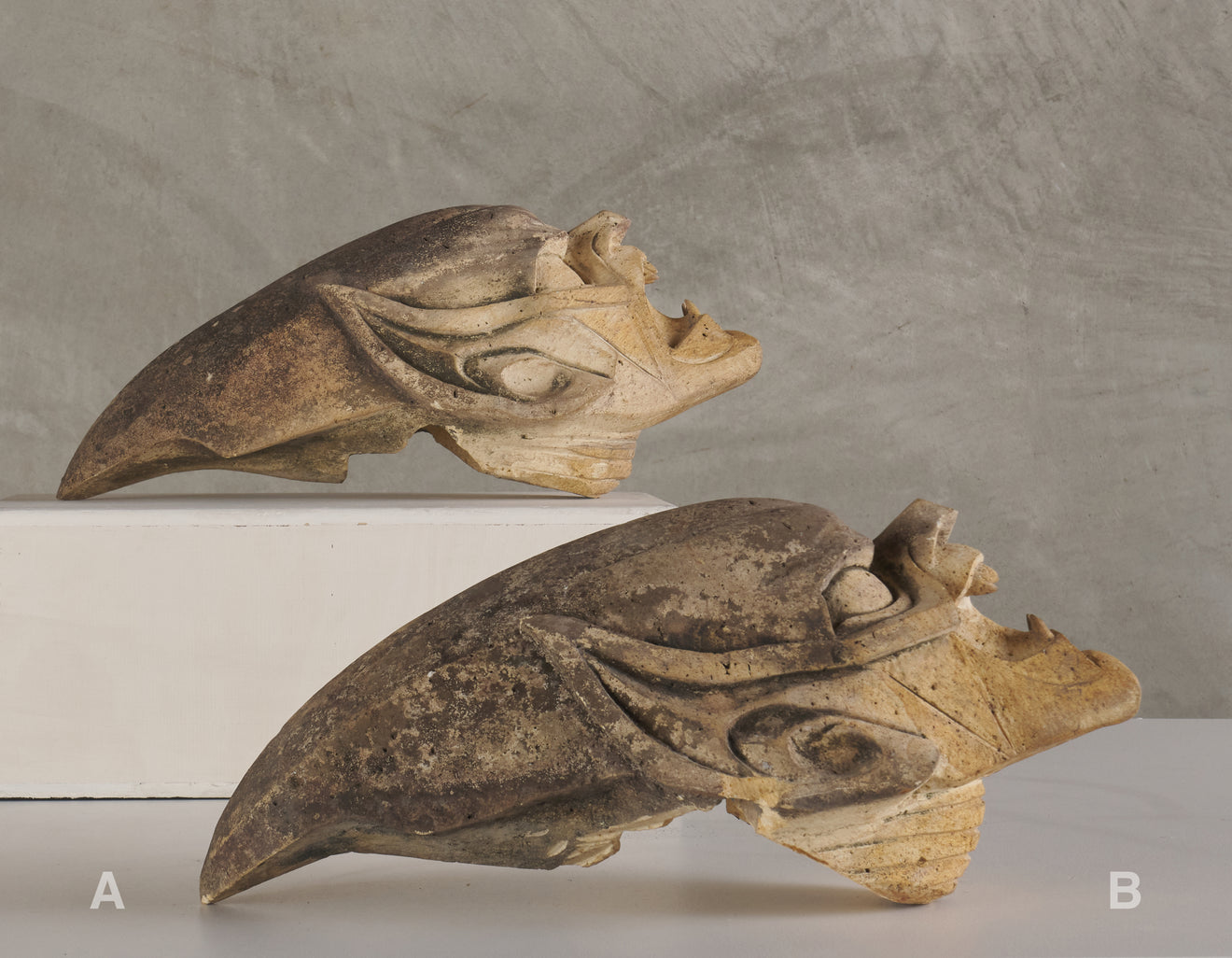 GIGER ATTRIB STONE ALIEN ON STAND