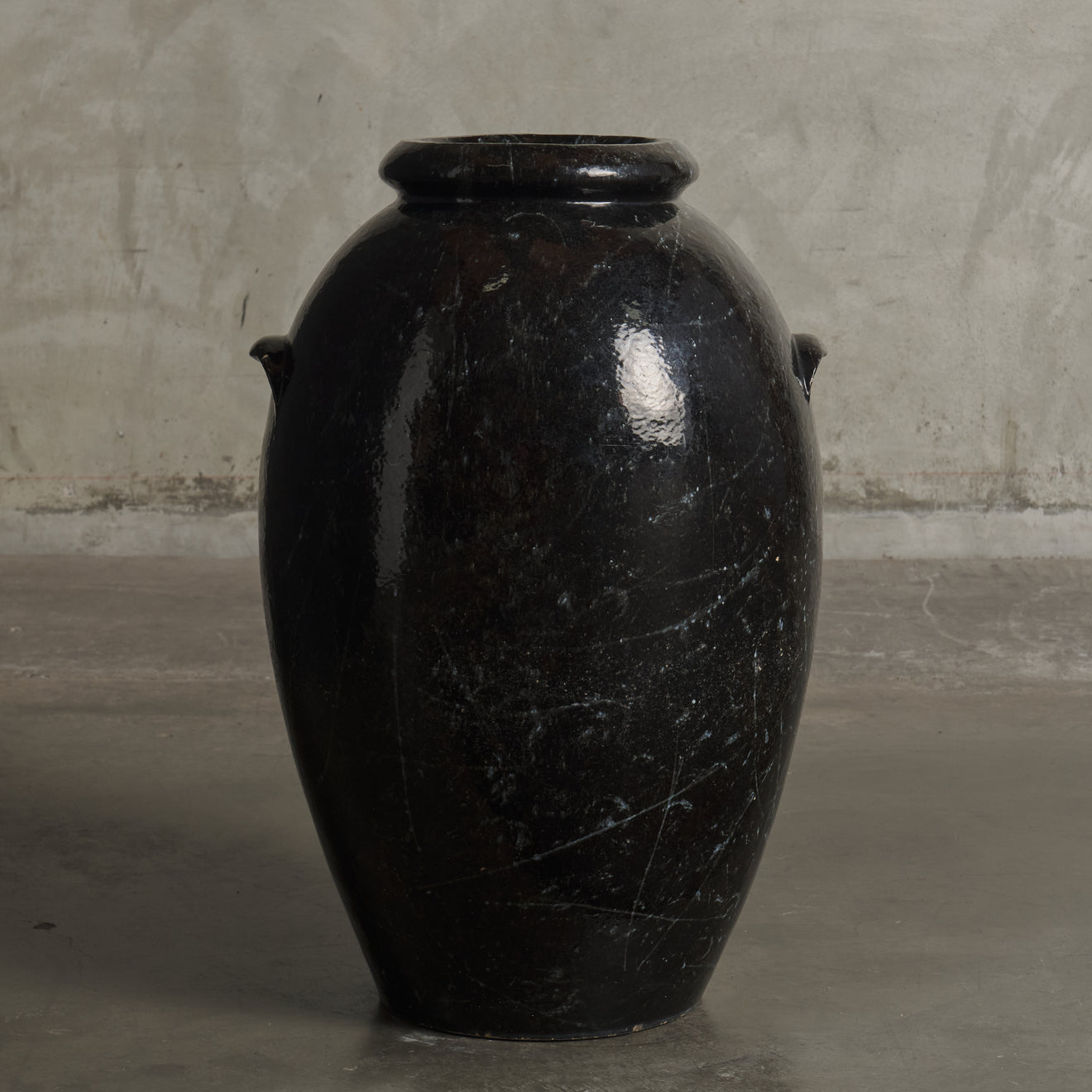 GLAZED URN STONEWARE, C 1930