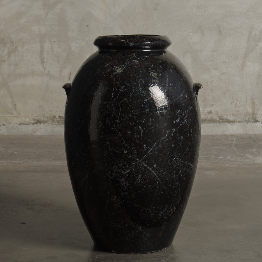 GLAZED URN STONEWARE, C 1930