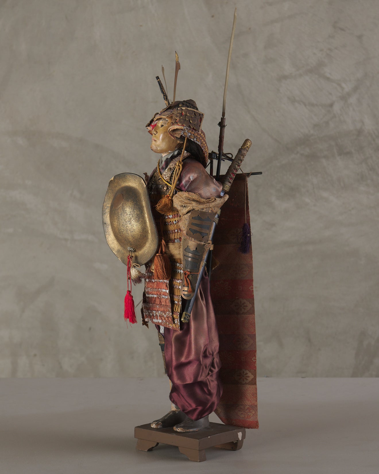 GOGATSU OR 'BOYS DAY' SAMURAI 'HERO' DOLL , JAPAN, 1900