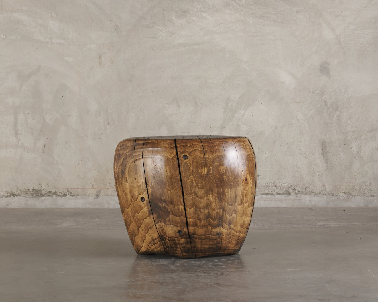 GOLDEN COTTON WOOD TABLE BY DAN POLLOCK