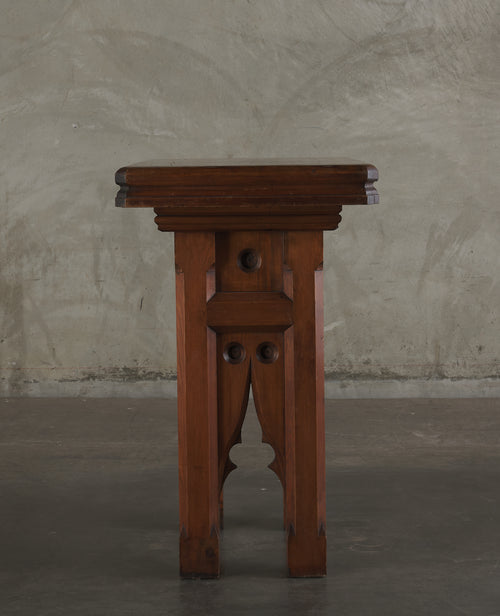 GOTHIC REVIVAL CONSOLE IN THE MANNER OF EDWARD WELBY PUGIN