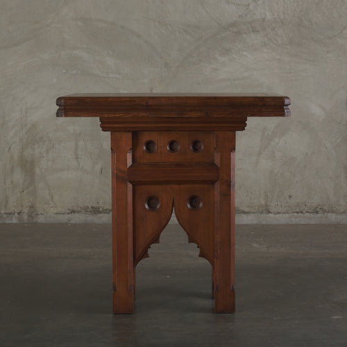 GOTHIC REVIVAL CONSOLE IN THE MANNER OF EDWARD WELBY PUGIN