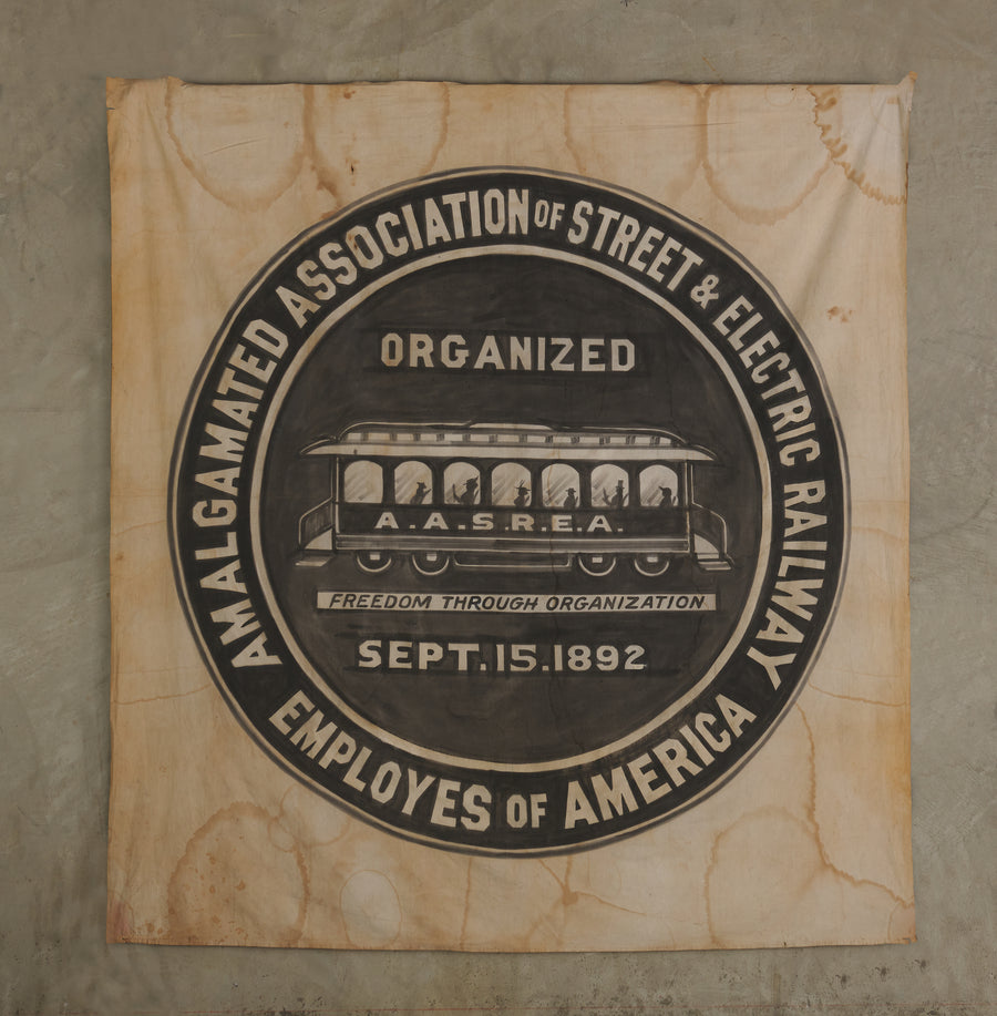 HAND PAINTED UNION BANNER