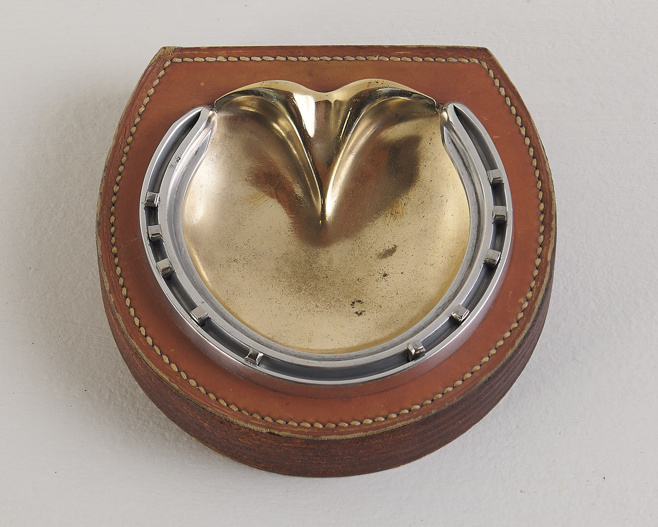 HERMÉS, DUPRE LAFON HORSESHOE ASHTRAY 1950