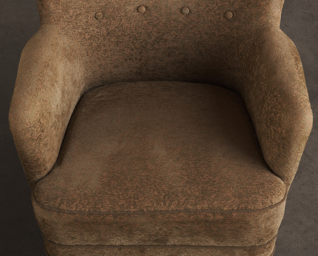 HIS & HERS DANISH 1950'S UPHOLSTERED CLUB CHAIRS
