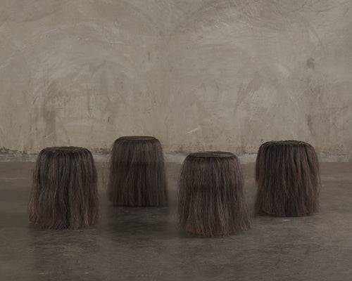 HORSE HAIR STOOLS BY ALDO ALVAREZ TOSTADO