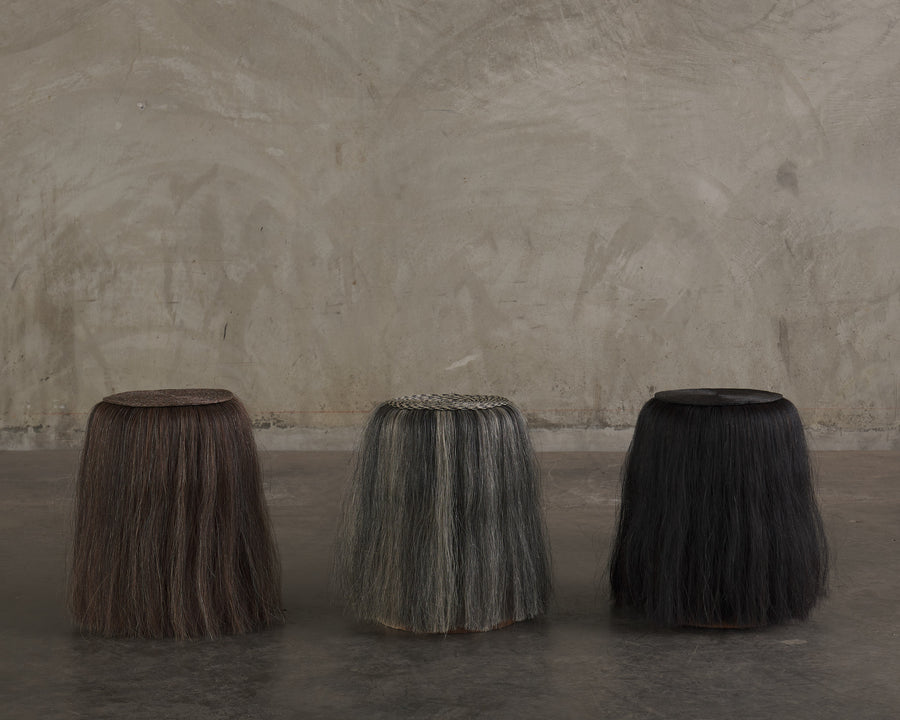 HORSEHAIR STOOL BY Aldo Álvarez Tostado