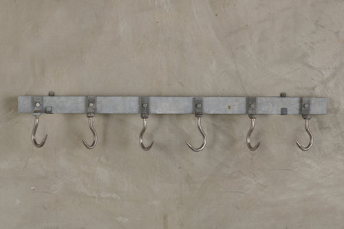 INDUSTRIAL WALL HOOKS, 20TH C