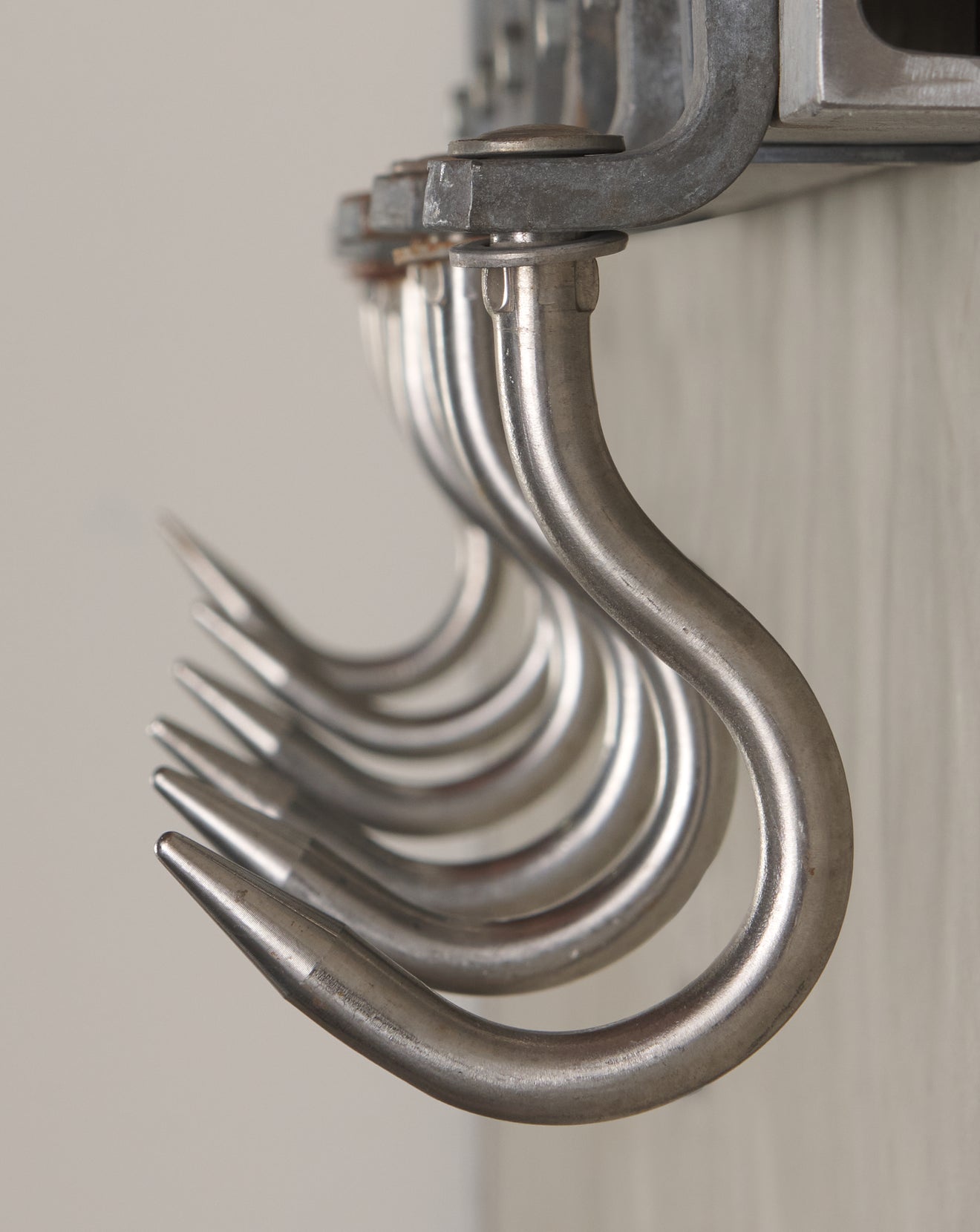 INDUSTRIAL WALL HOOKS, 20TH C