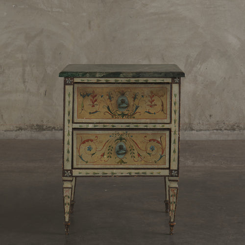 EARLY 19TH C ITALIAN PAINTED CHEST