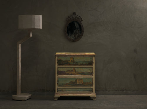 ITALIAN PAINTED COMMODE