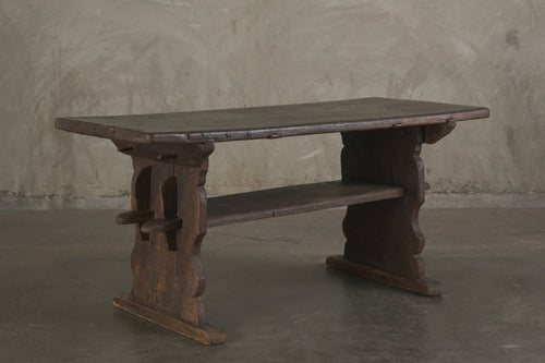 ITALIAN WALNUT CONSOLE TABLE