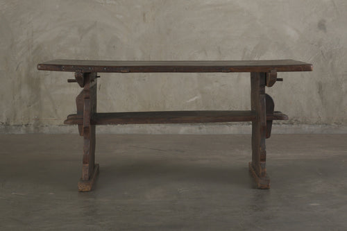 ITALIAN WALNUT CONSOLE TABLE