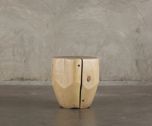 IVORY CEDAR SIDE TALL TABLE BY DAN POLLOCK
