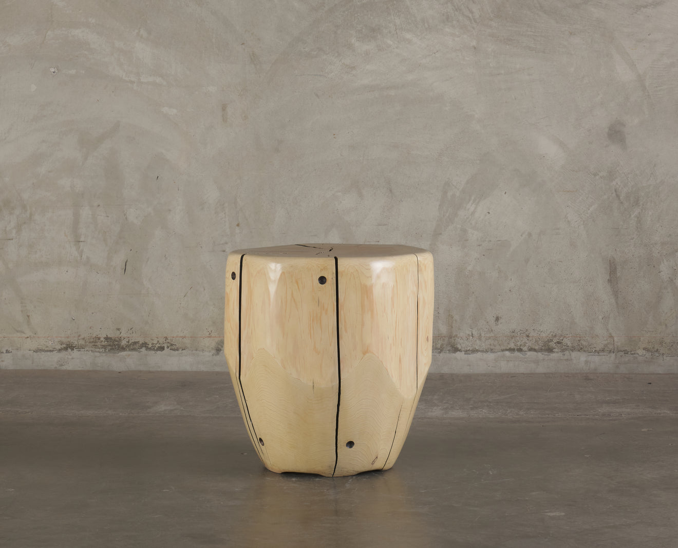 IVORY CEDAR SIDE TALL TABLE BY DAN POLLOCK